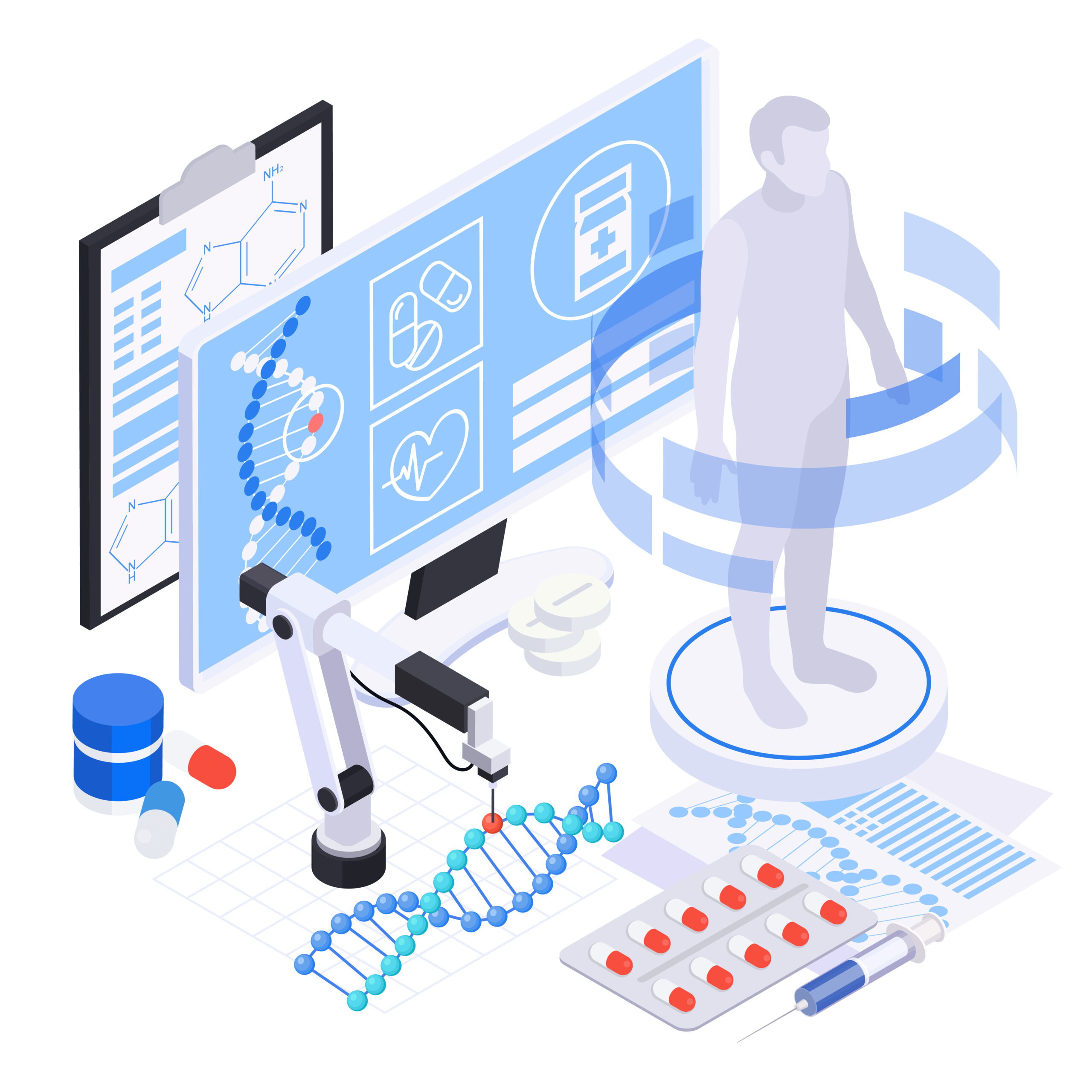 AI-driven disease monitoring.